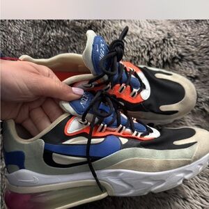 Nike Women's Shoes - Black, Blue, Orange